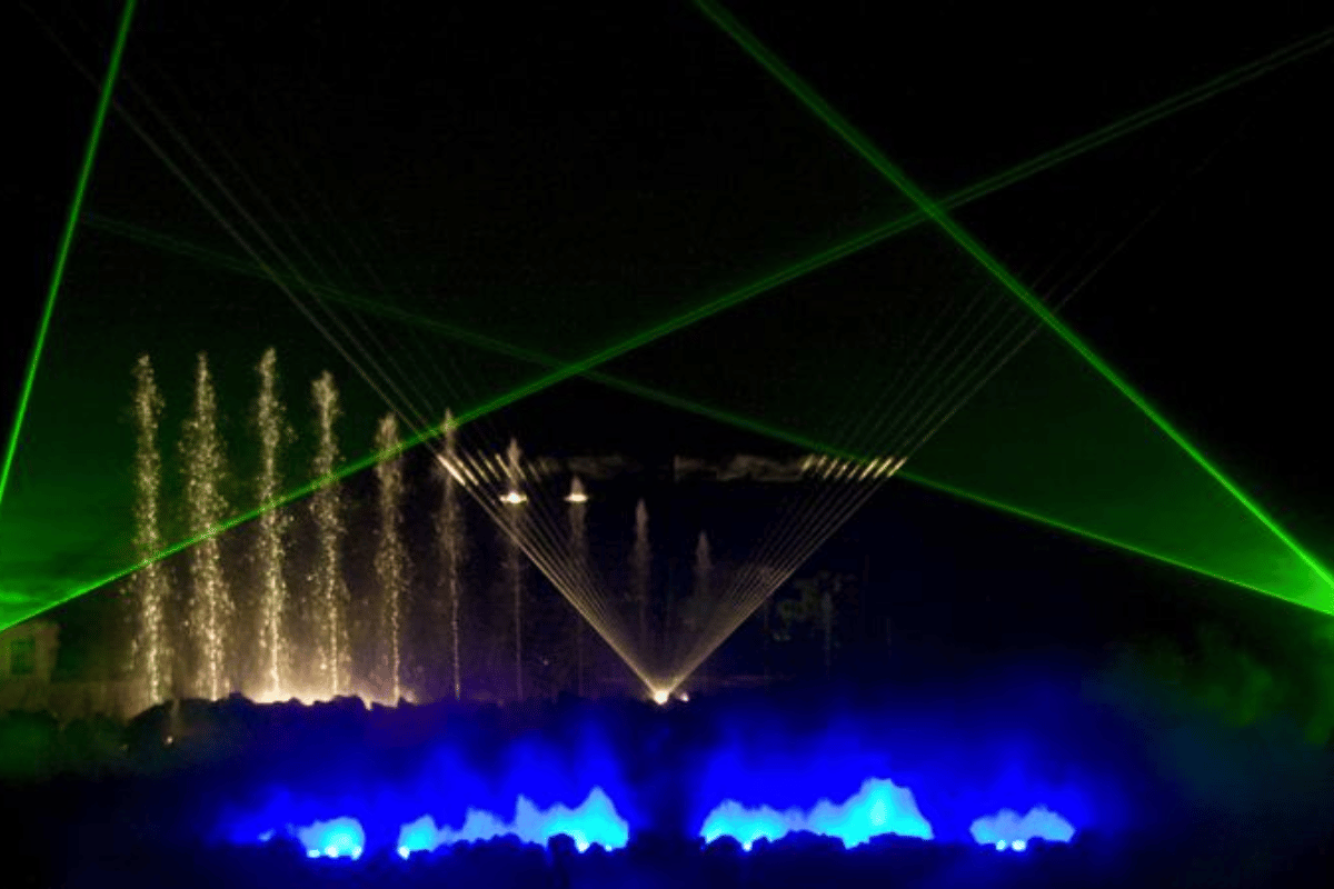 Sat-Chit-Anand Water Show Akshardham Temple Gandhinagar